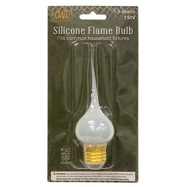75 Watt Silicone Flame Bulb - The Fox Decor